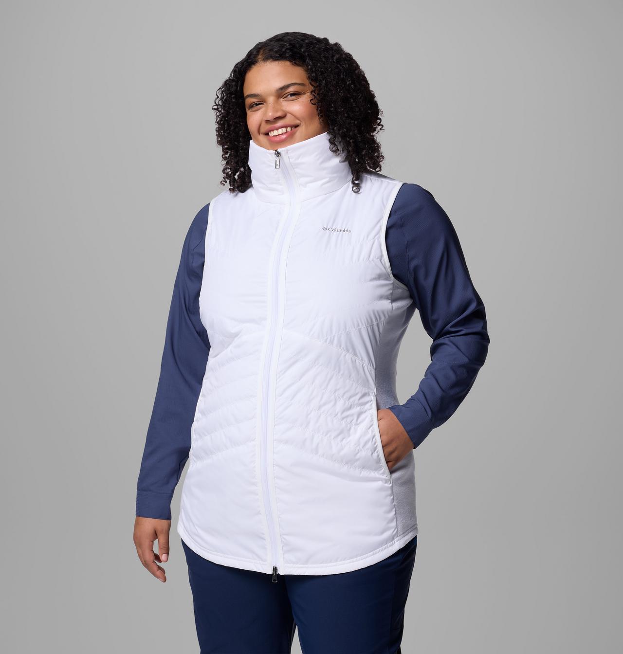 Women's Mix It Around™ Long Vest II - Plus Size | 100 | 1X 3