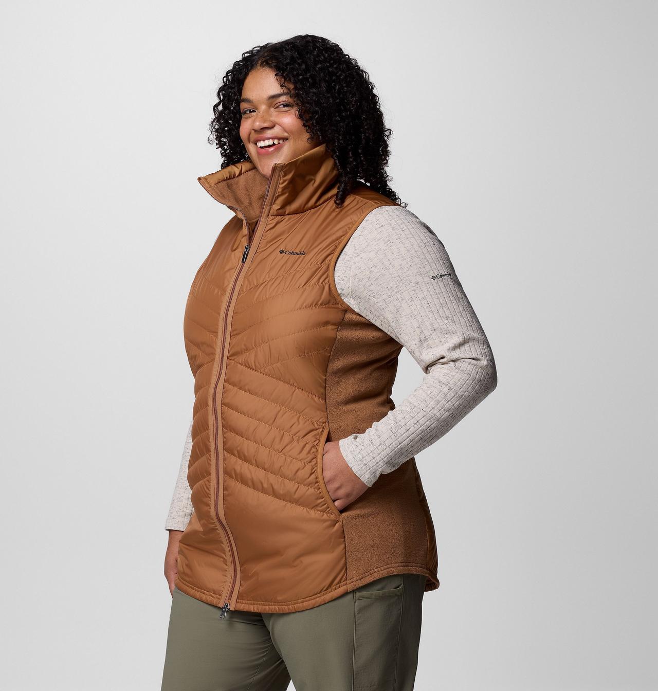 Women's Mix It Around Long Vest II - Plus Size 3