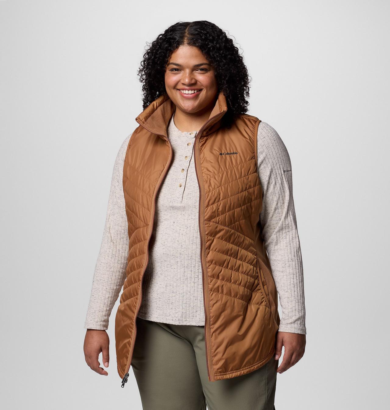 Women's Mix It Around Long Vest II - Plus Size 5