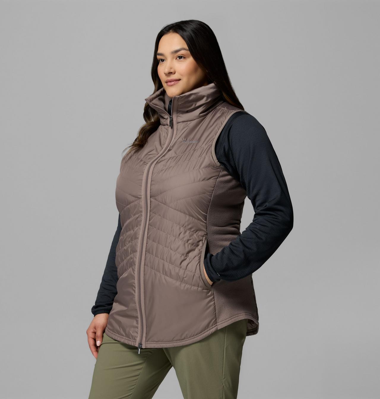 Women's Mix It Around™ Long Vest II - Plus Size 4