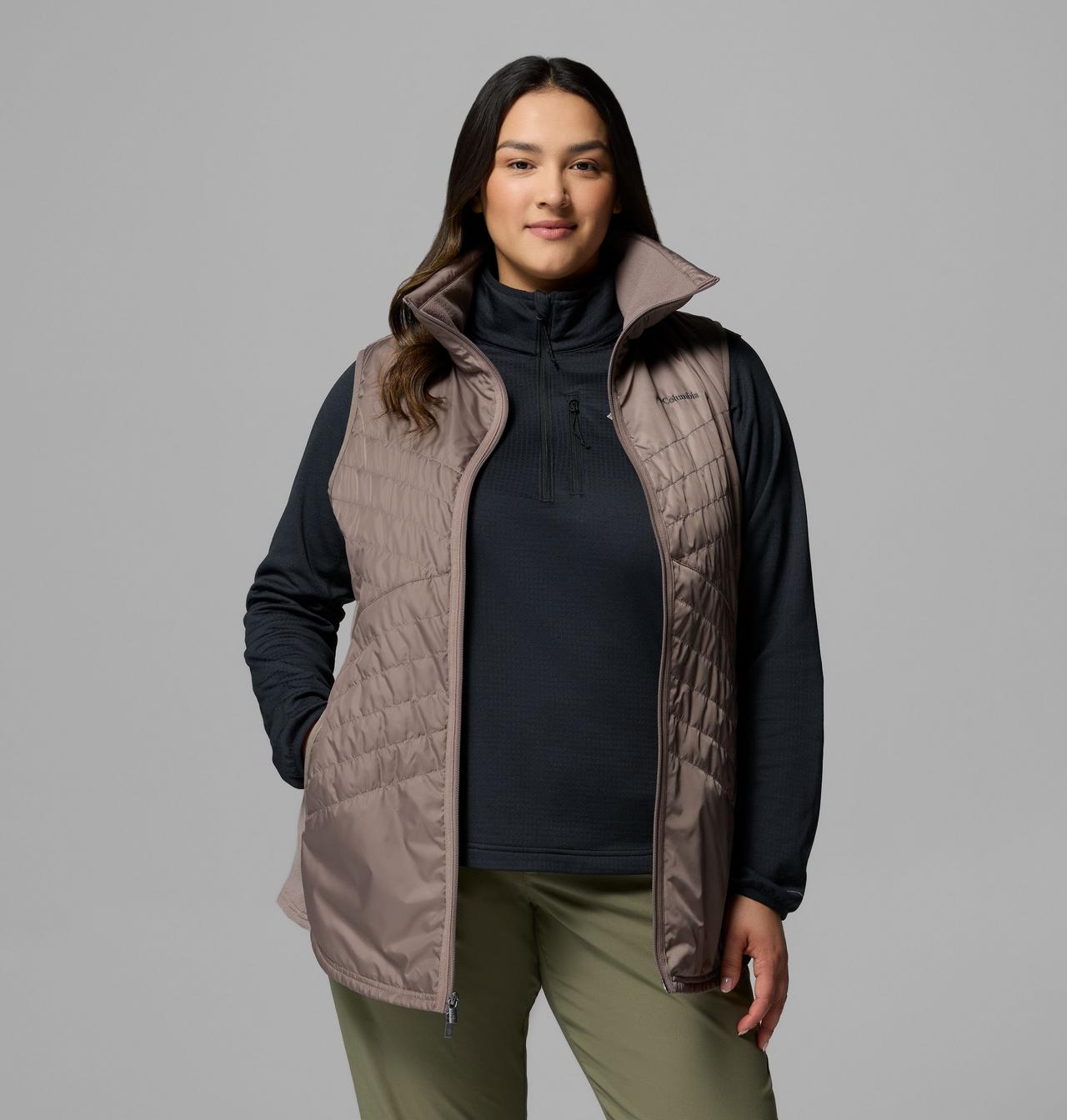 Women's Mix It Around™ Long Vest II - Plus Size 5