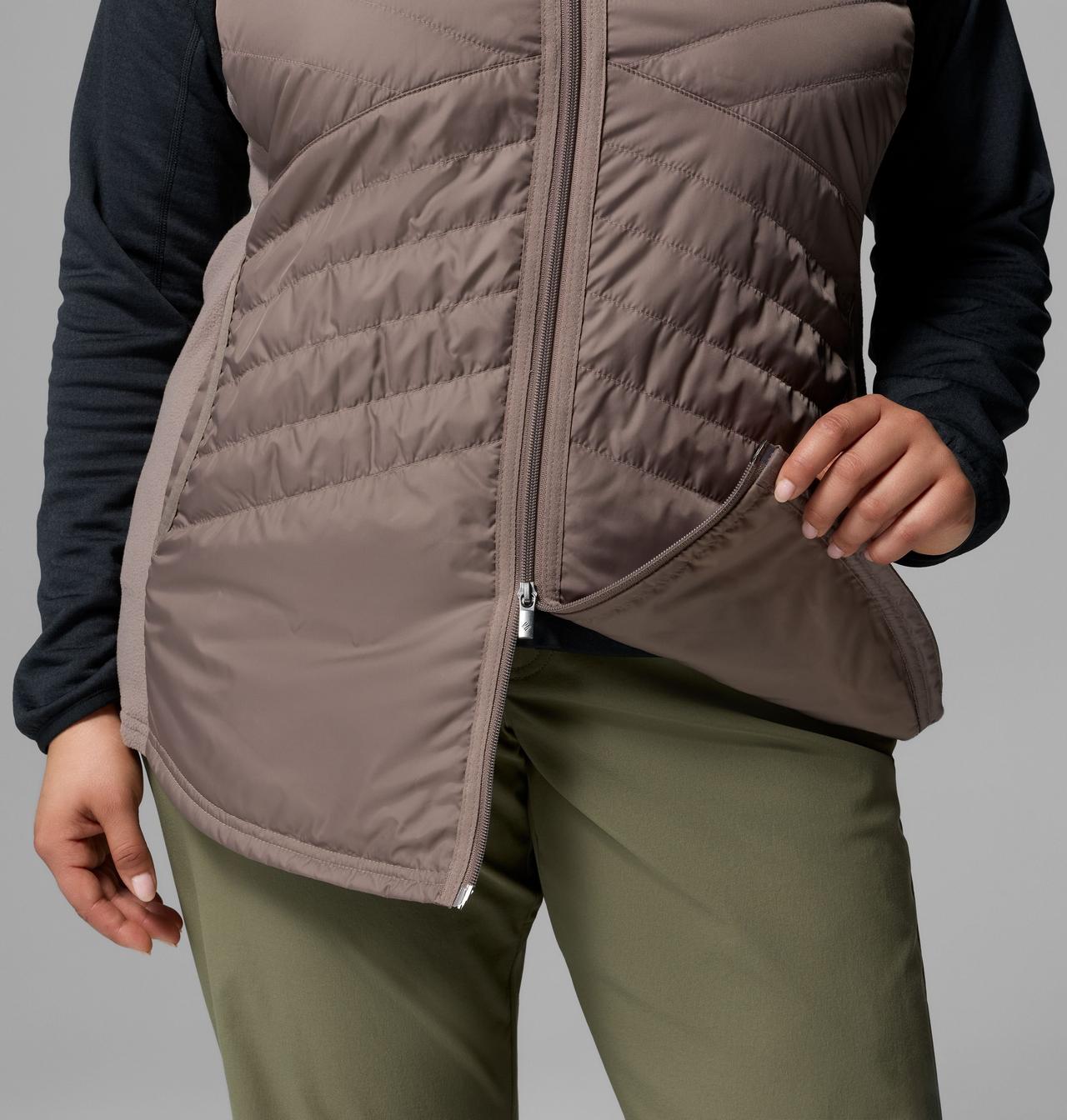 Women's Mix It Around™ Long Vest II - Plus Size 7