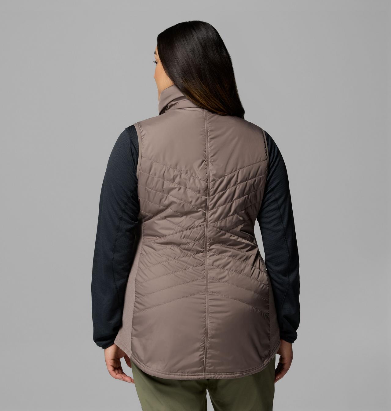 Women's Mix It Around™ Long Vest II - Plus Size 3