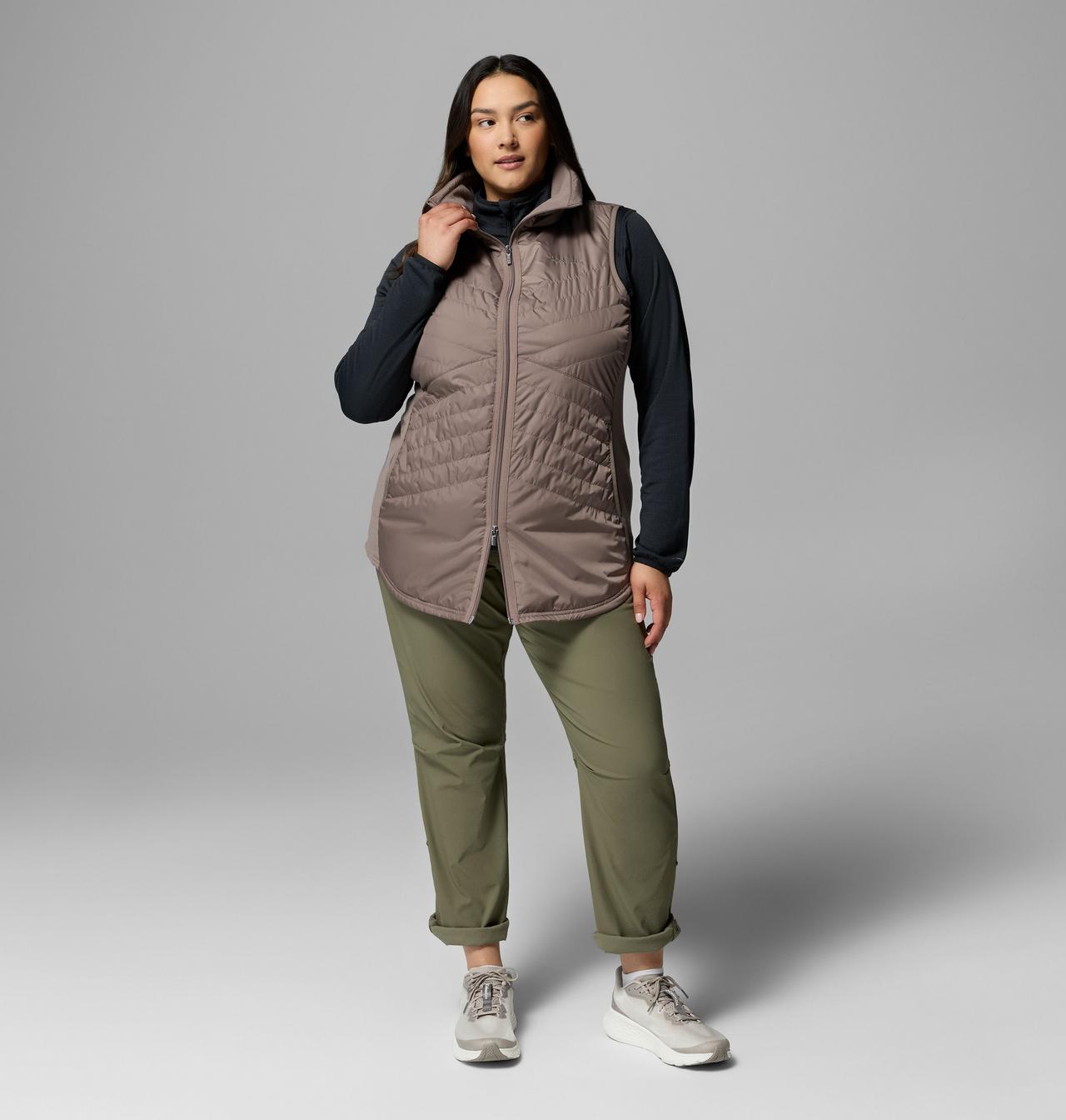 Women's Mix It Around™ Long Vest II - Plus Size 8