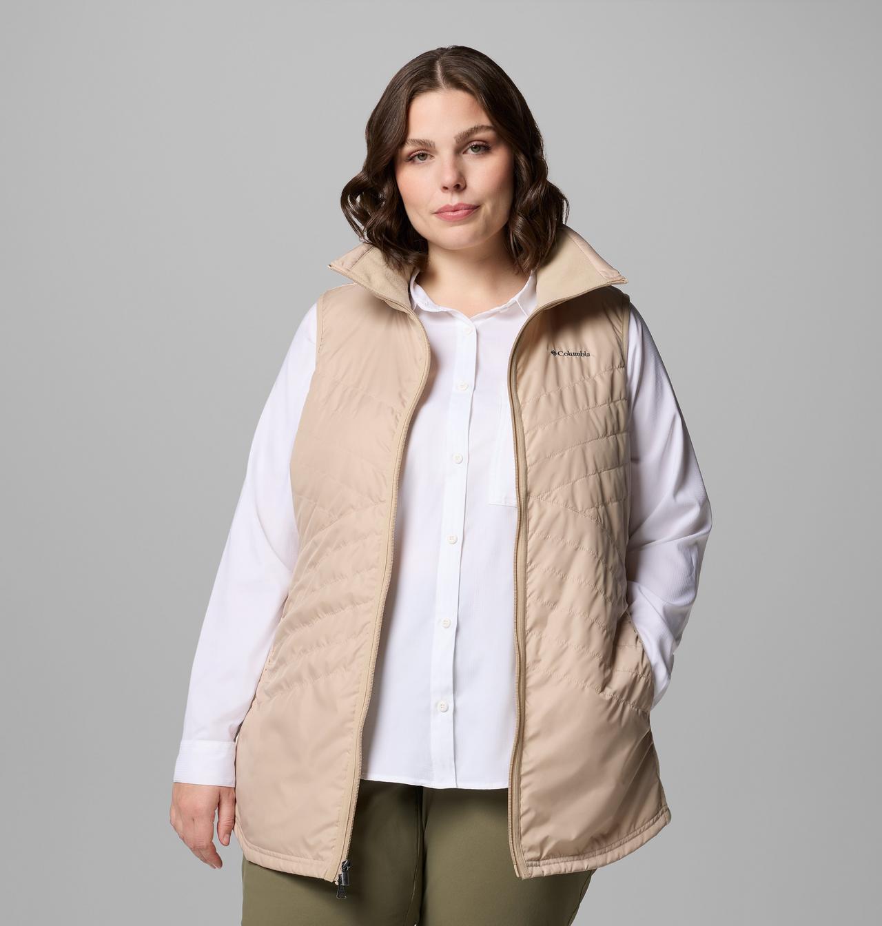 Women's Mix It Around™ Long Vest II - Plus Size 5