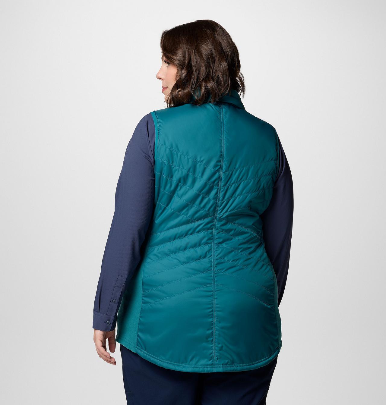 Women's Mix It Around™ Long Vest II - Plus Size 2