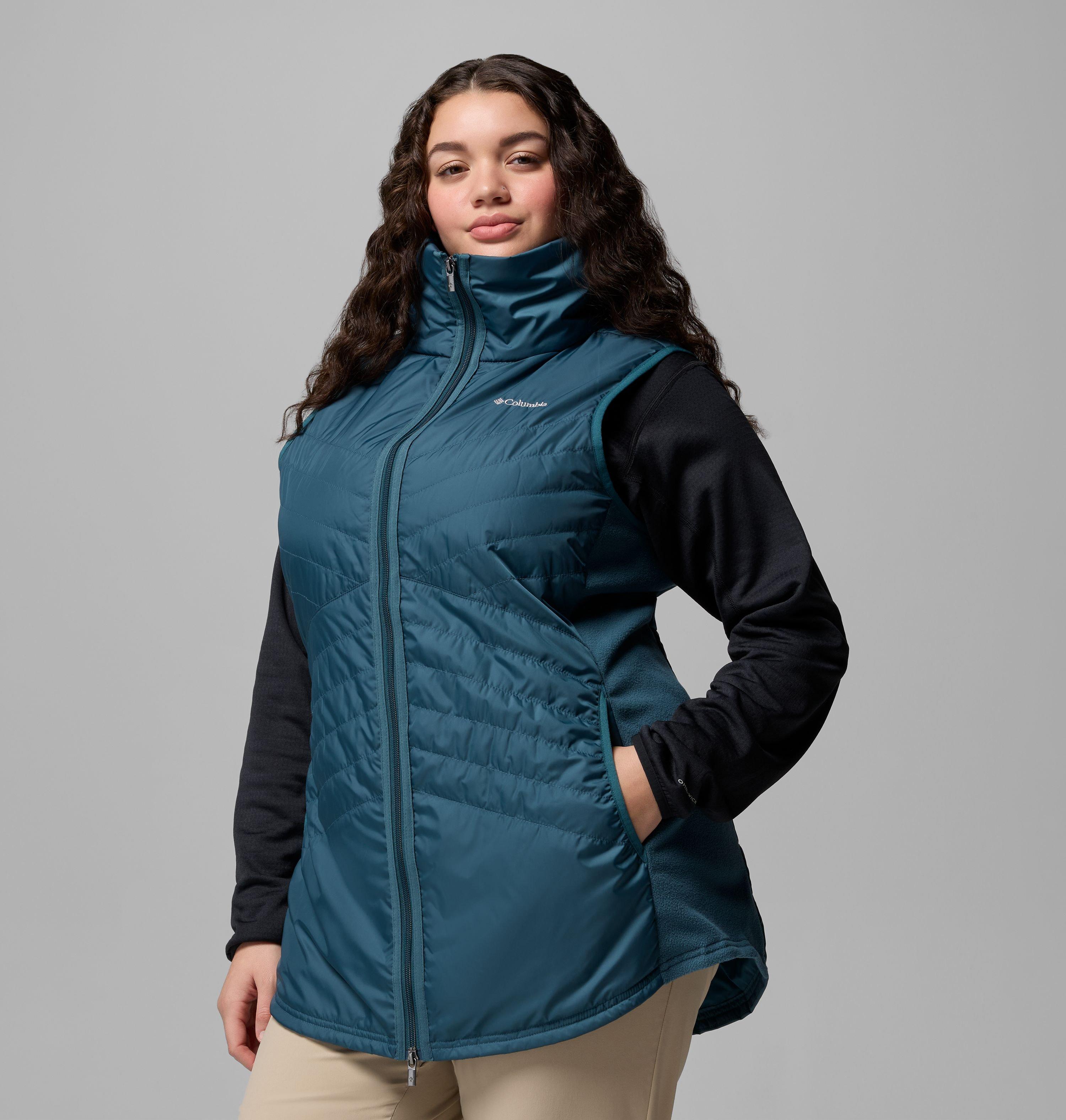 Women's Mix It Around Long Vest II - Plus Size | 429 | 3X 4