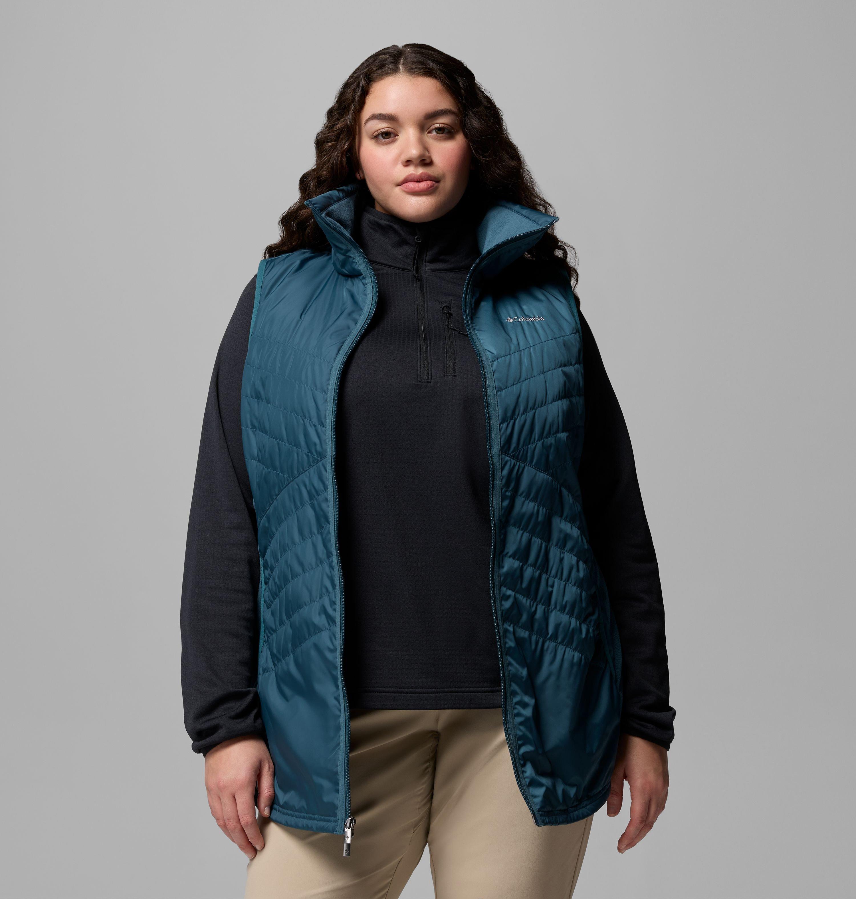 Women's Mix It Around Long Vest II - Plus Size | 429 | 3X 5
