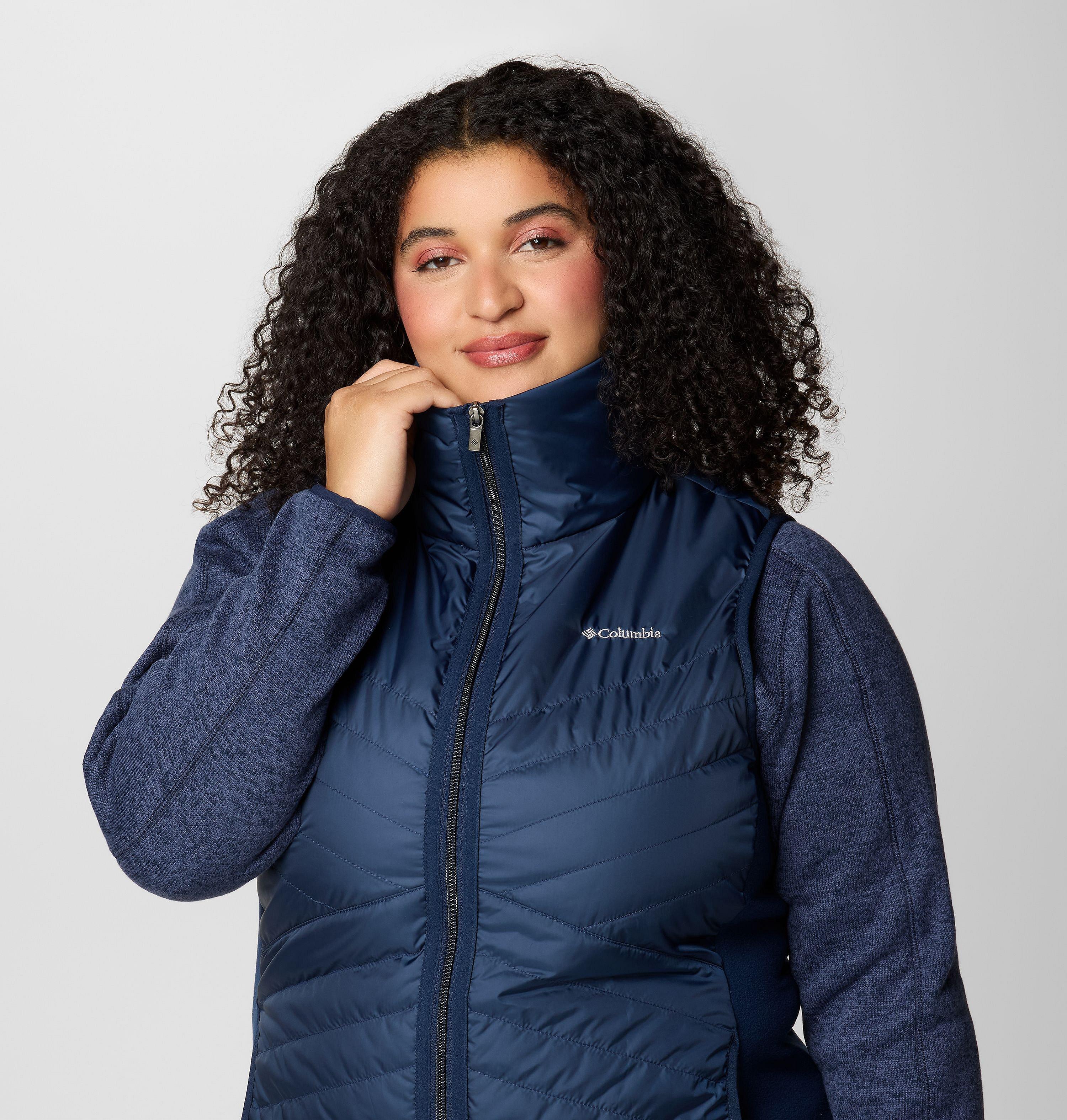 Women's Mix It Around Long Vest II - Plus Size 5