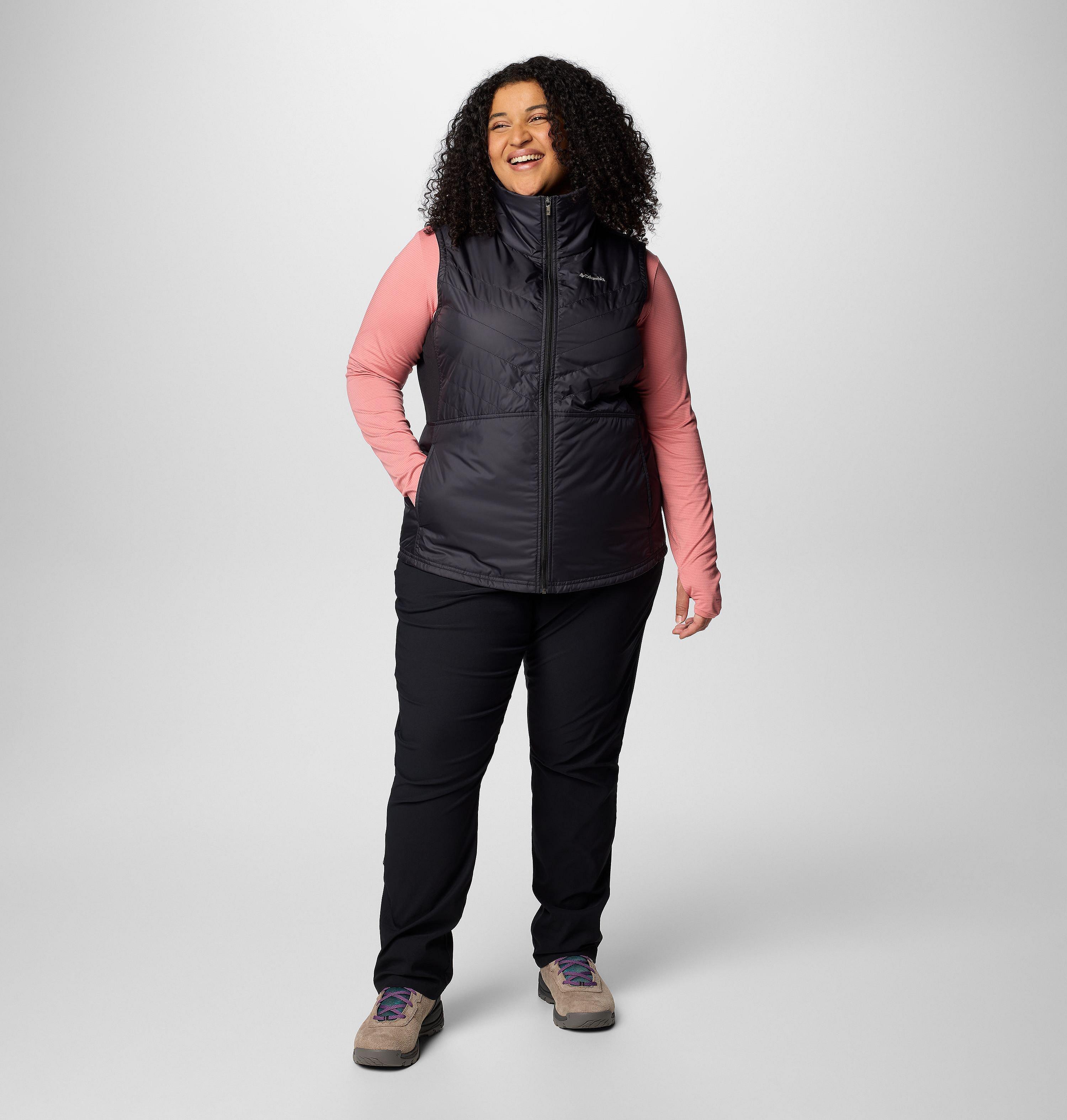 Women's Mix It Around Vest III - Plus Size | 010 | 3X 3