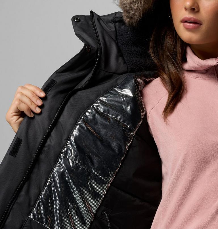 Women's Suttle Mountain III Hooded Insulated Jacket, Color: Black, image 6