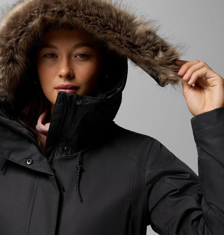 Women's Suttle Mountain III Hooded Insulated Jacket, Color: Black, image 10