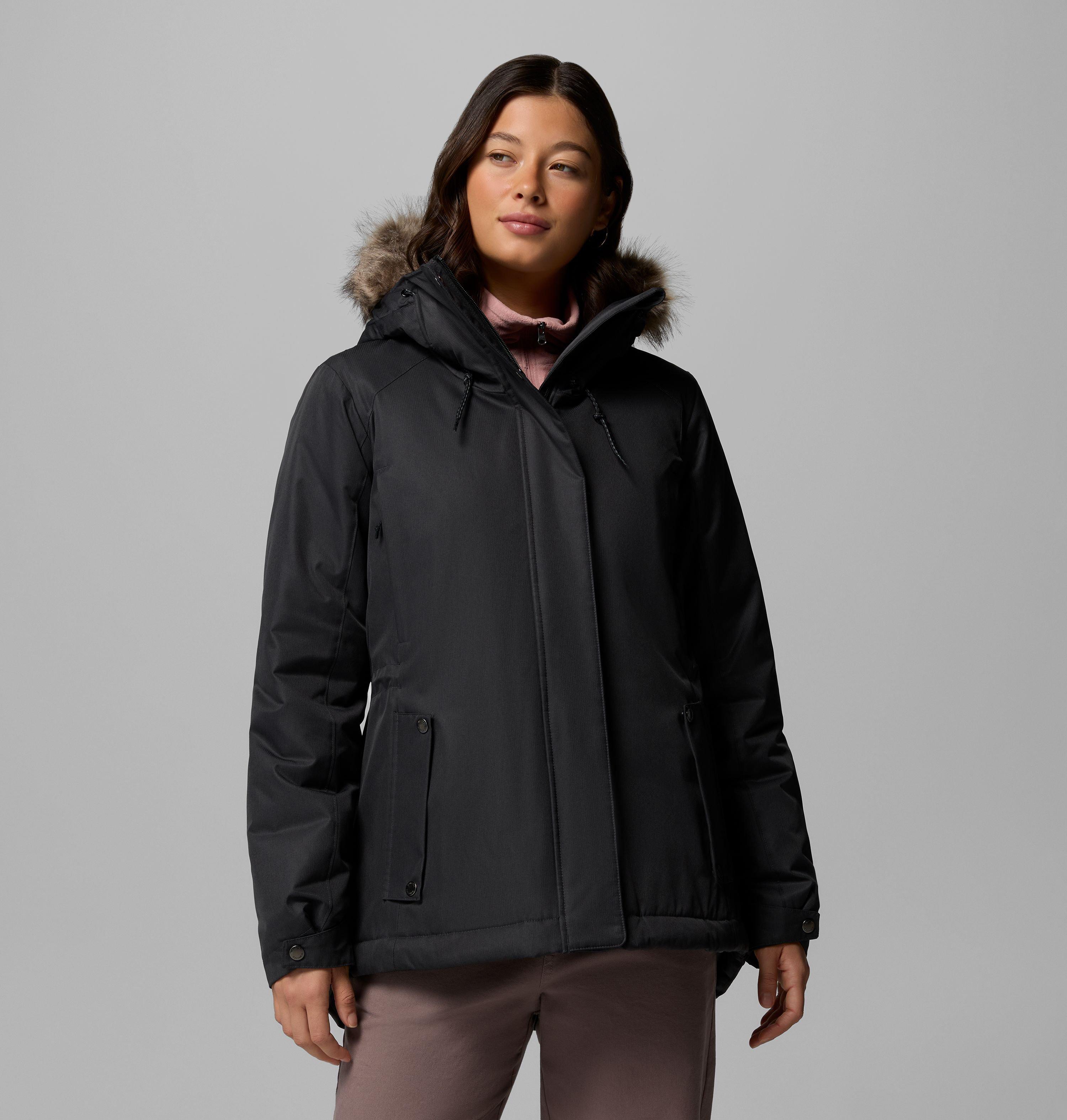 Columbia Sportswear Women's Black Columbia - Suttle Mountain™ Iii Hooded Insulated Jacket - Medium