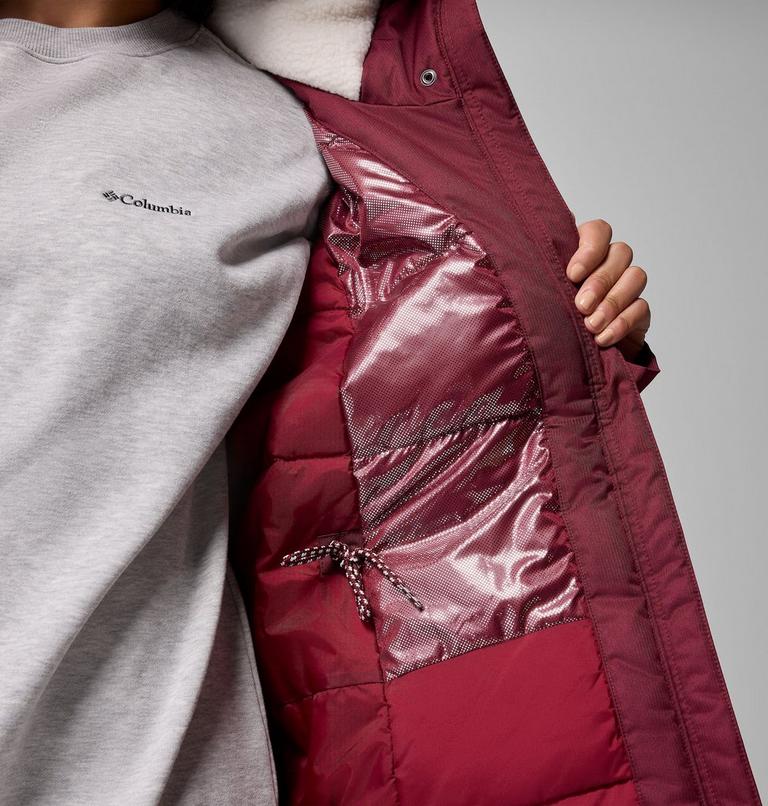 Women's Suttle Mountain III Hooded Insulated Jacket, Color: Rich Wine, image 6