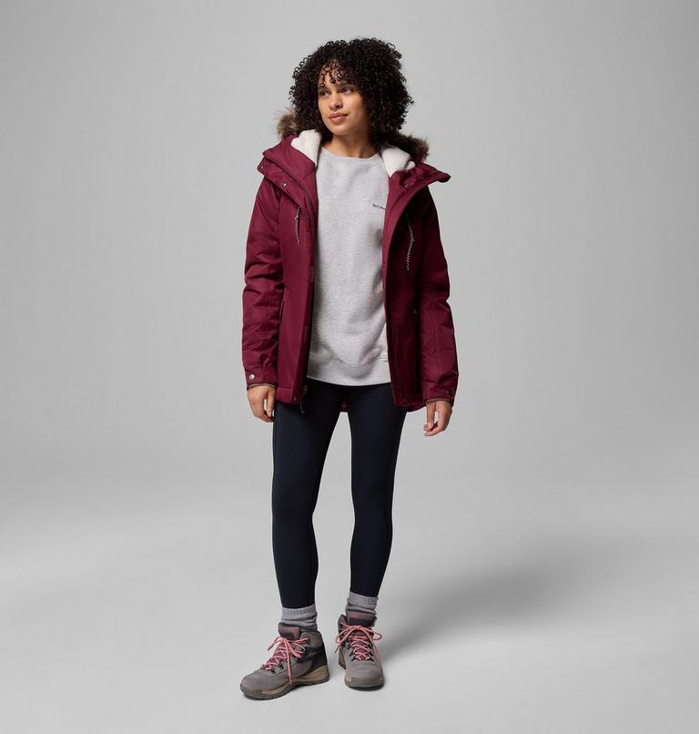Women's Suttle Mountain III Hooded Insulated Jacket, Color: Rich Wine, image 2