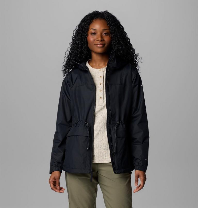 Women's Sweet Creek II Lined Waterproof Jacket, Color: Black, image 6