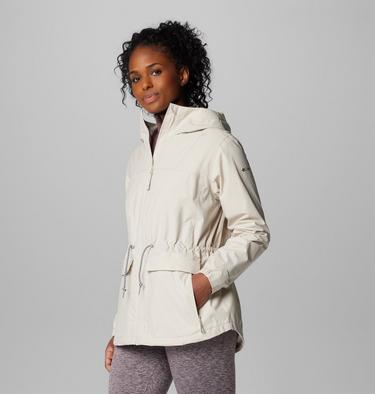 Women's Sweet Creek II Lined Rain Jacket, Color: Dark Stone, image 4