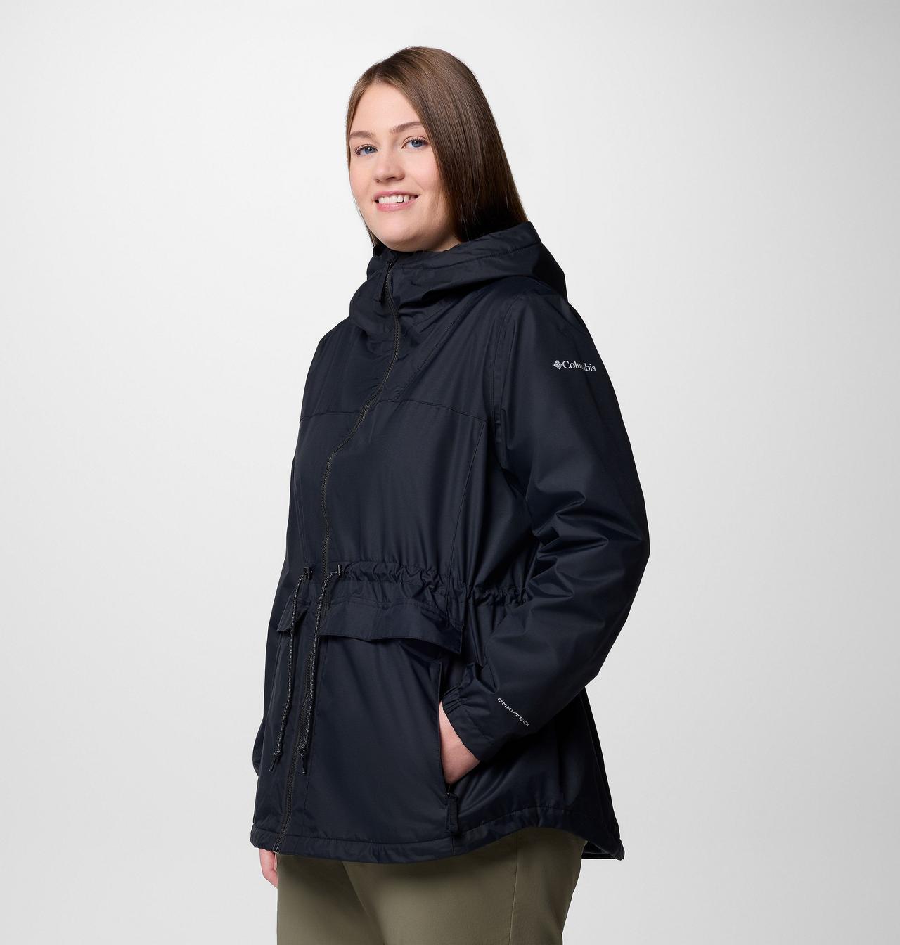 Women's Sweet Creek™ II Lined Rain Jacket - Plus Size 3