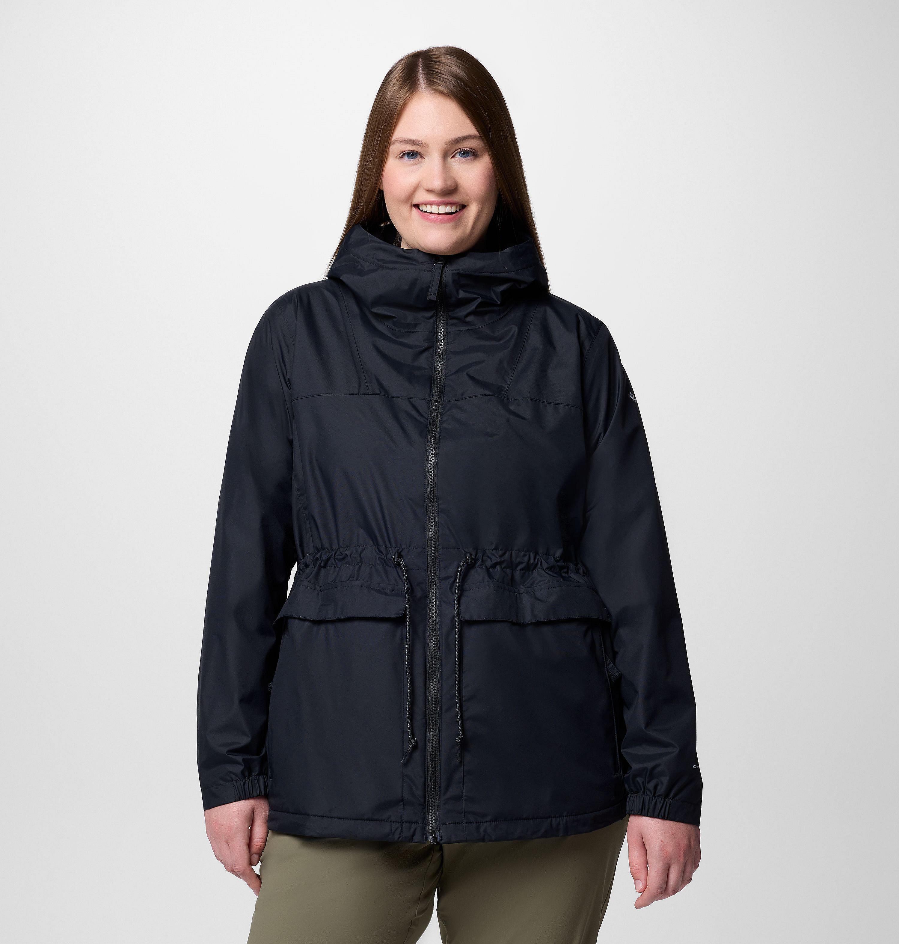 Women's Sweet Creek II Lined Rain Jacket - Plus Size 1