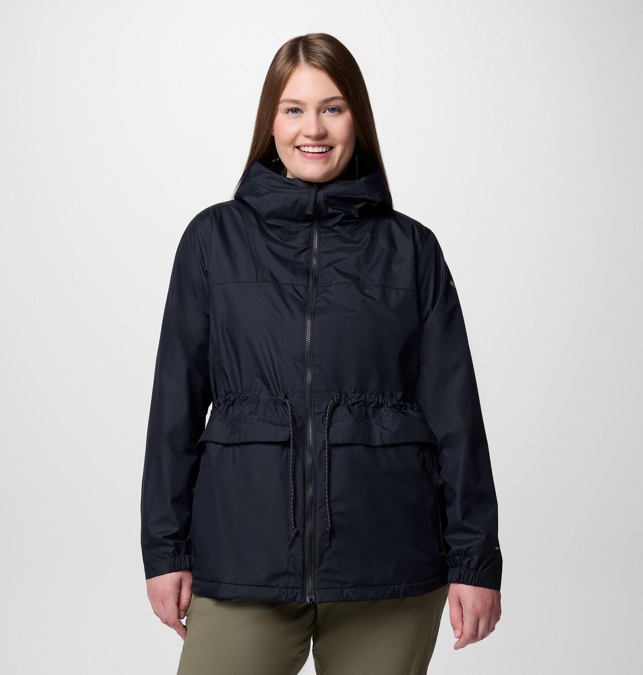 Women's Sweet Creek™ II Lined Rain Jacket - Plus Size 1