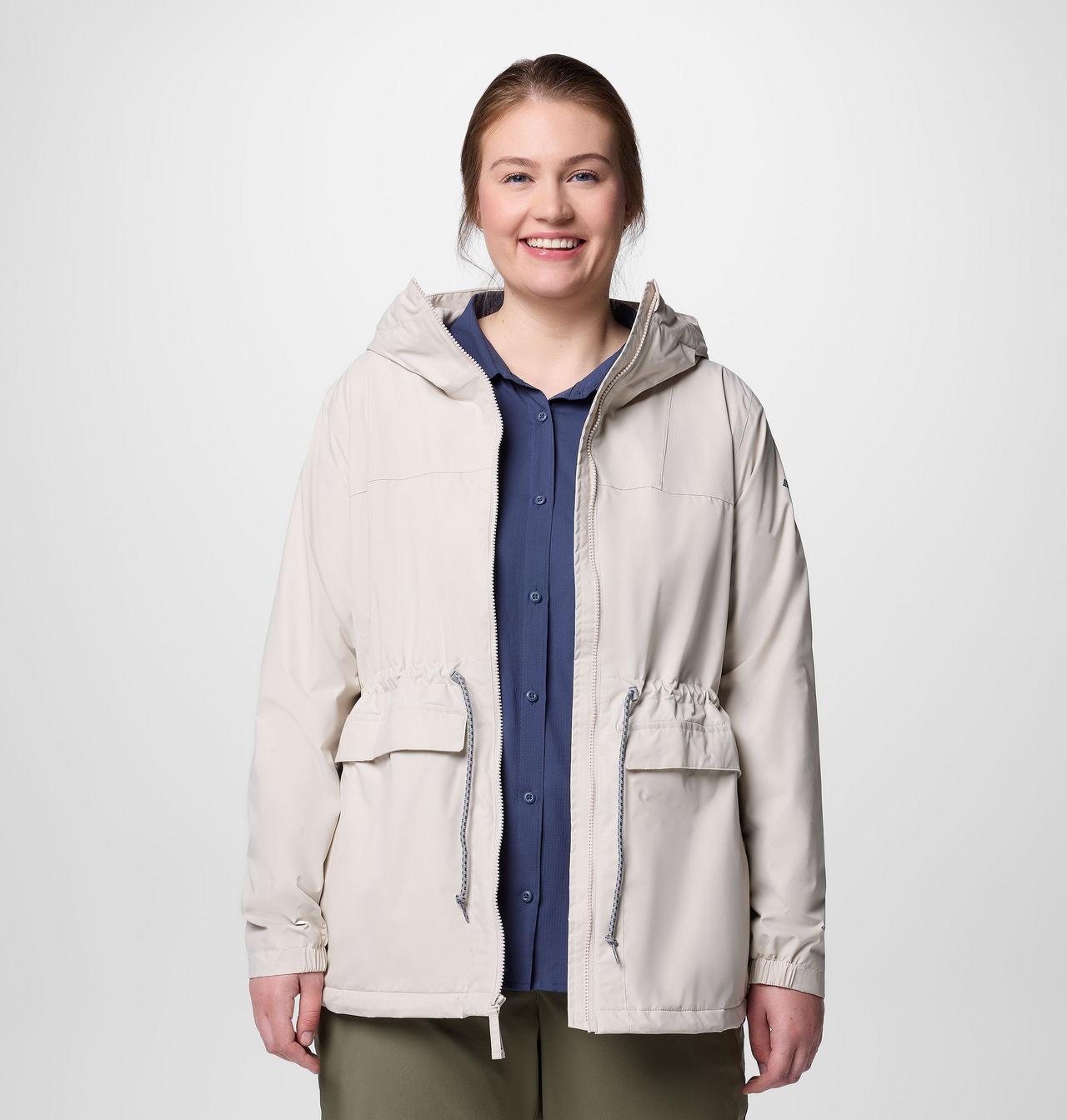 Women's Sweet Creek™ II Lined Rain Jacket - Plus Size | 278 | 2X 5