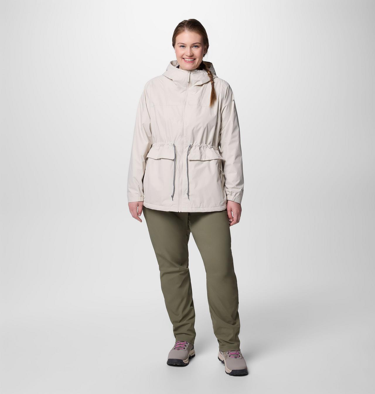 Women's Sweet Creek™ II Lined Rain Jacket - Plus Size | 278 | 2X 6