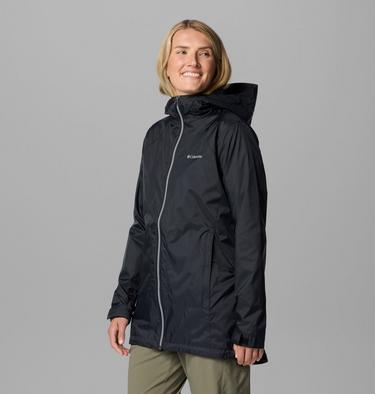 Women's Switchback II Lined Long Jacket, Color: Black, image 28