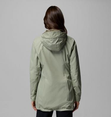 Women's Switchback II Lined Long Jacket, Color: Safari, image 7