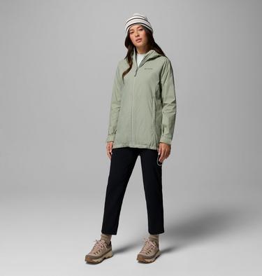 Women's Switchback II Lined Long Jacket, Color: Safari, image 6
