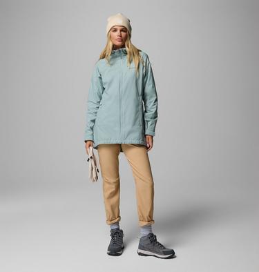 Women's Switchback II Lined Long Jacket, Color: Crushed Blue, image 8