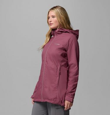 Women's Switchback II Lined Long Jacket, Color: Antique Mauve, image 4