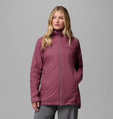 Women's Switchback II Lined Long Jacket, Color: Antique Mauve, image 1