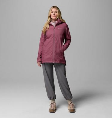 Women's Switchback II Lined Long Jacket, Color: Antique Mauve, image 2