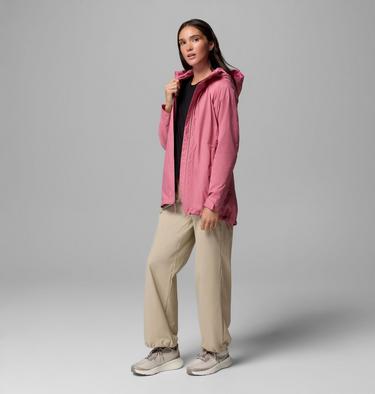 Women's Switchback II Lined Long Jacket, Color: Rosette, image 4