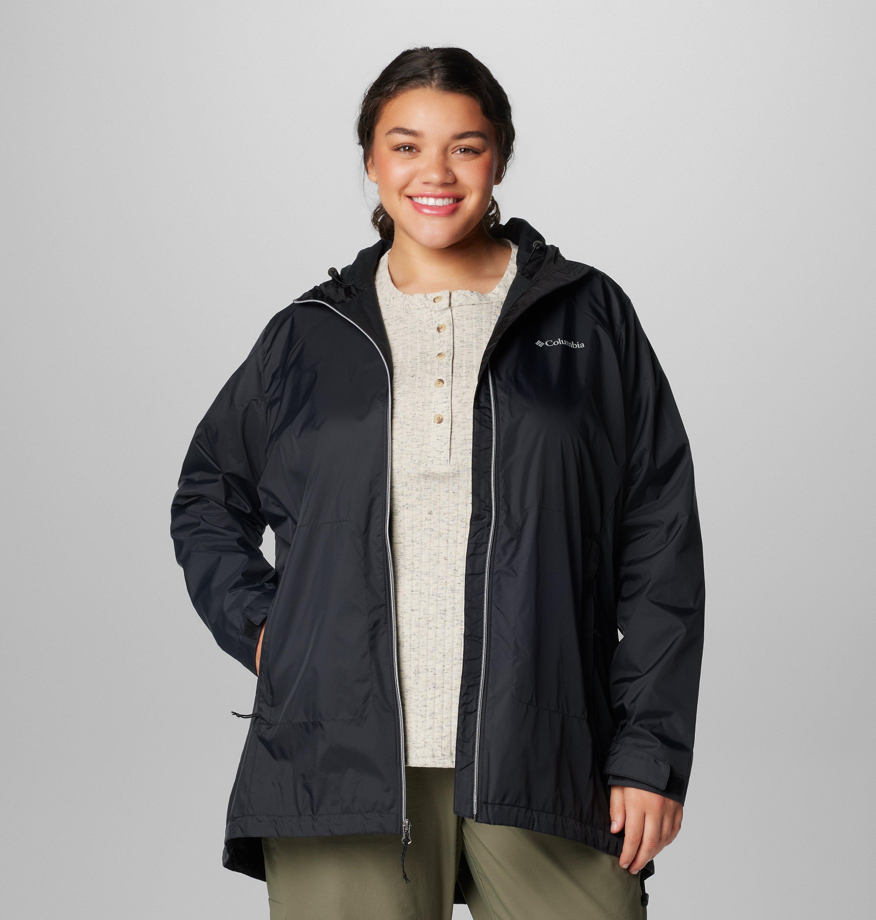 Women's Switchback II Lined Long Jacket - Plus Size | 010 | 1X 7