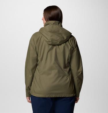Women's Switchback IV Jacket - Plus Size, Color: Stone Green, image 2