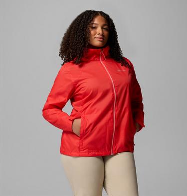 Women's Switchback IV Jacket - Plus Size, Color: Poppy Red, image 3