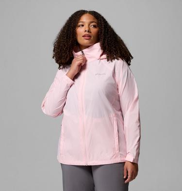 Women's Switchback IV Jacket - Plus Size, Color: Satin Pink, image 9
