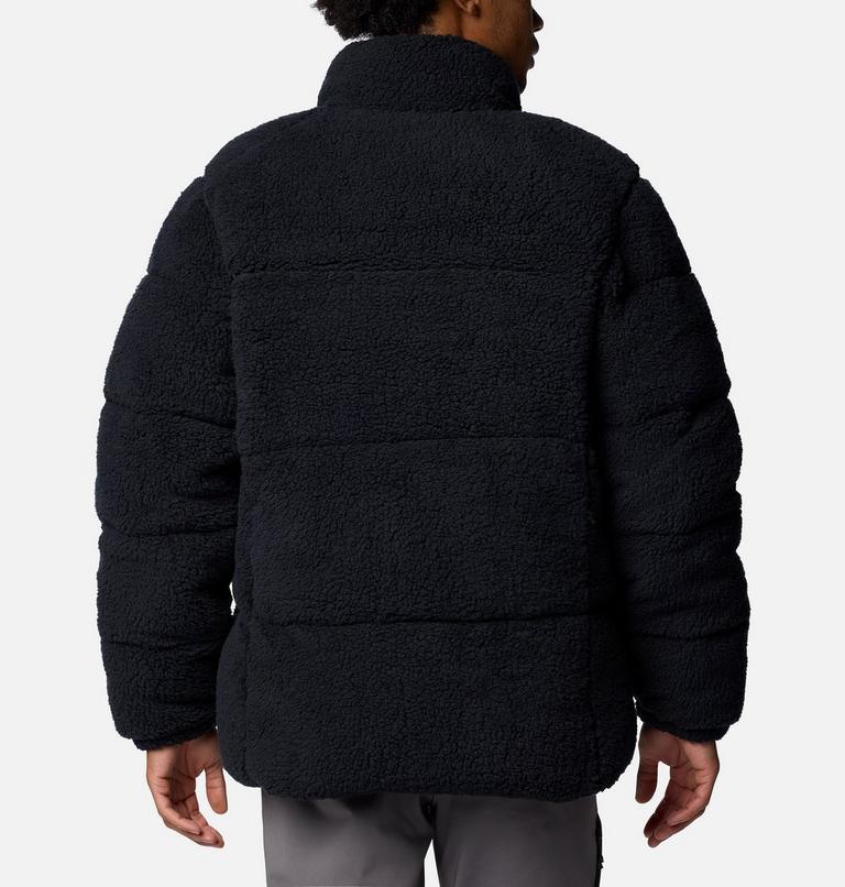Men's Puffect II Sherpa Puffer Jacket, Color: Black, image 2