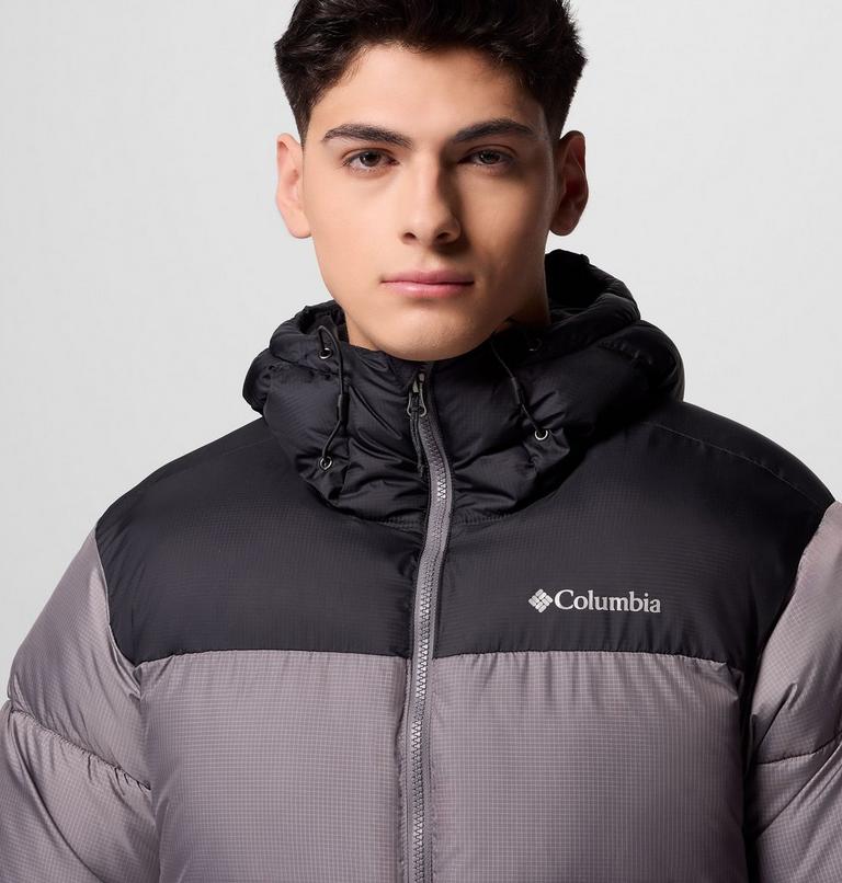 Chaqueta acolchada con capucha Puffect II para hombre, Color: City Grey, Black, image 6