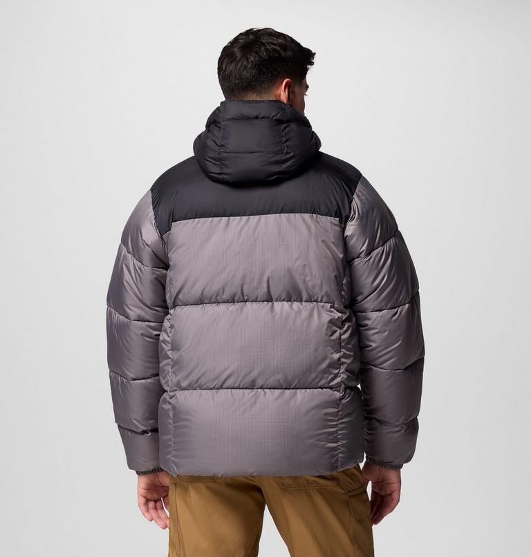 Chaqueta acolchada con capucha Puffect II para hombre, Color: City Grey, Black, image 3