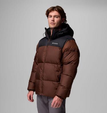 Giacca imbottita con cappuccio Puffect II da uomo, Color: Tobacco, Black, image 12