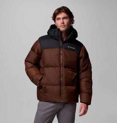Giacca imbottita con cappuccio Puffect II da uomo, Color: Tobacco, Black, image 9