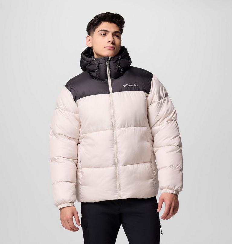 Chaqueta acolchada con capucha Puffect II para hombre, Color: Dark Stone, Shark, image 1