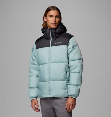 Giacca imbottita con cappuccio Puffect II da uomo, Color: Crushed Blue, Shark, image 4