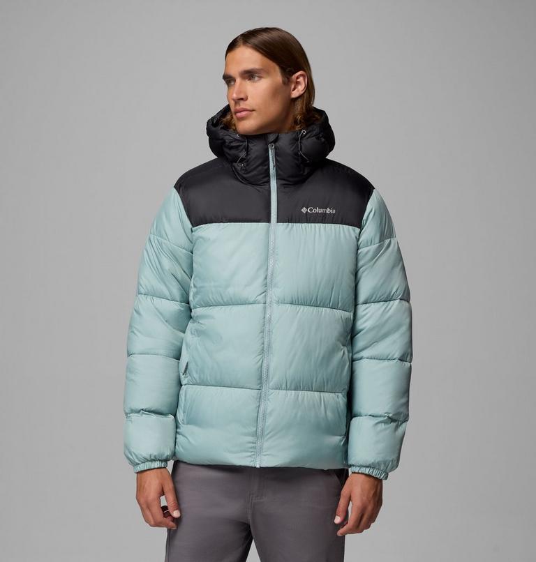 Chaqueta acolchada con capucha Puffect II para hombre, Color: Crushed Blue, Shark, image 5