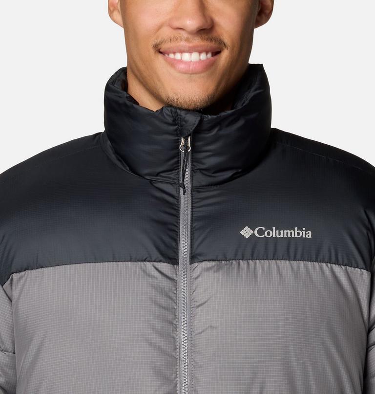 Men's Puffect III Puffer Jacket, Color: City Grey, Black, image 4