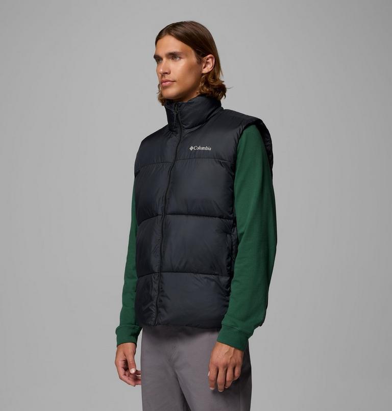 Men's Puffect III Puffer Vest, Color: Black, image 4