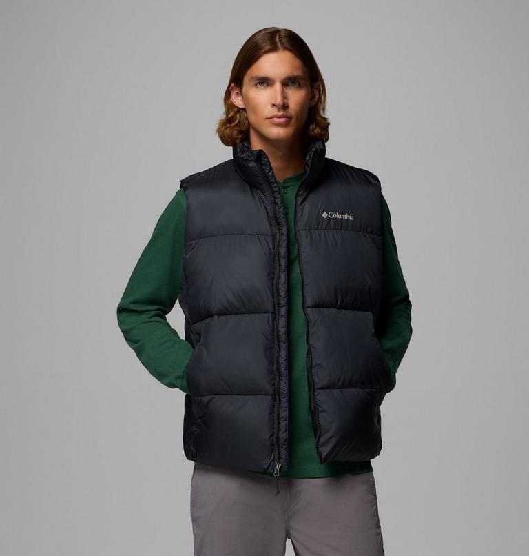 Men's Puffect III Puffer Vest, Color: Black, image 5