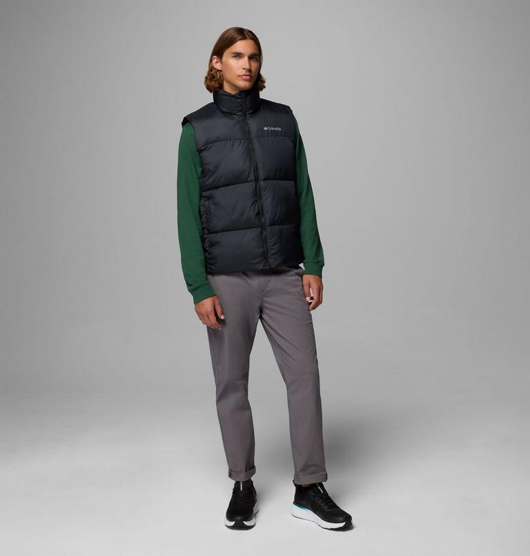Men's Puffect III Puffer Vest, Color: Black, image 2
